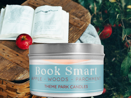 Book Smart Candle