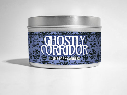 Ghostly Corridor Candle