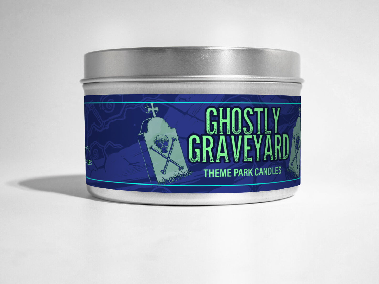 Ghostly Graveyard Candle