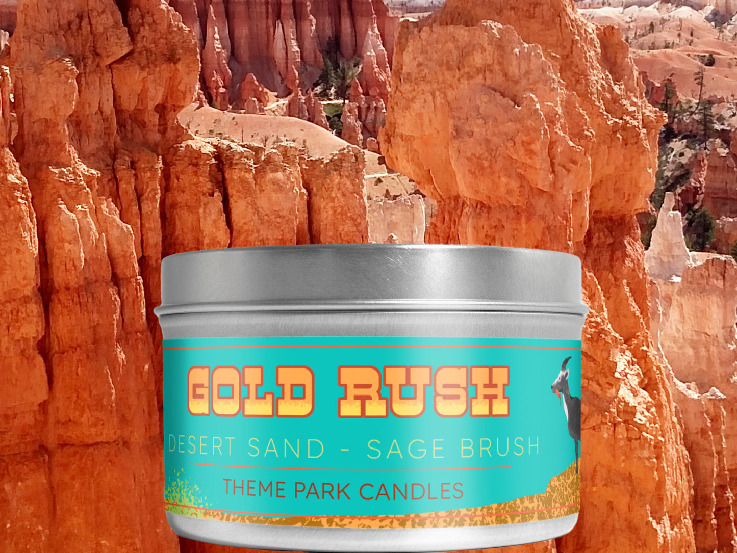 Gold Rush | Theme Park Candles