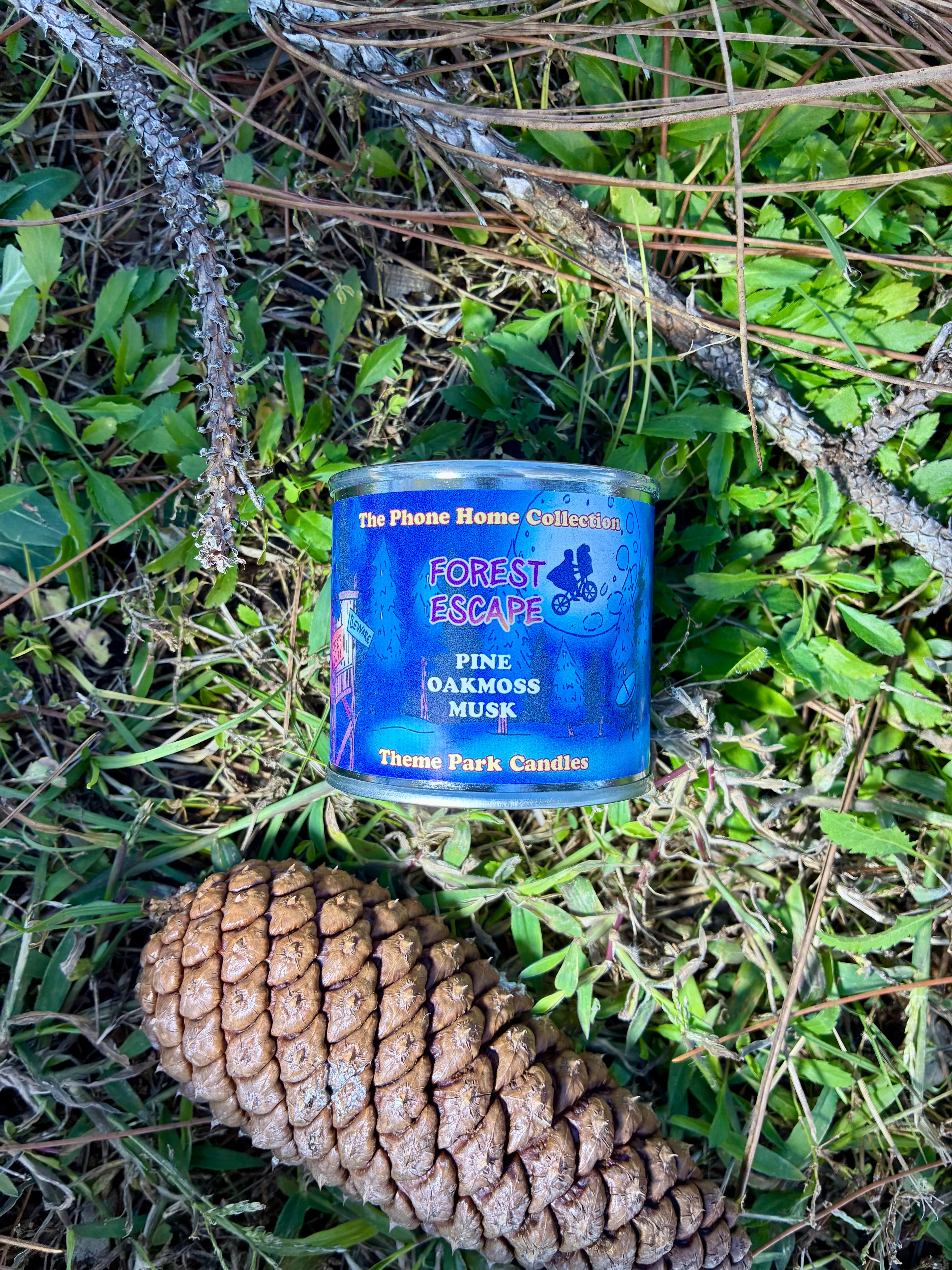 Phone Home Collection | 6 Candle Set | 90s Theme Park Ride Nostalgia Candle Set | Mystery Candle