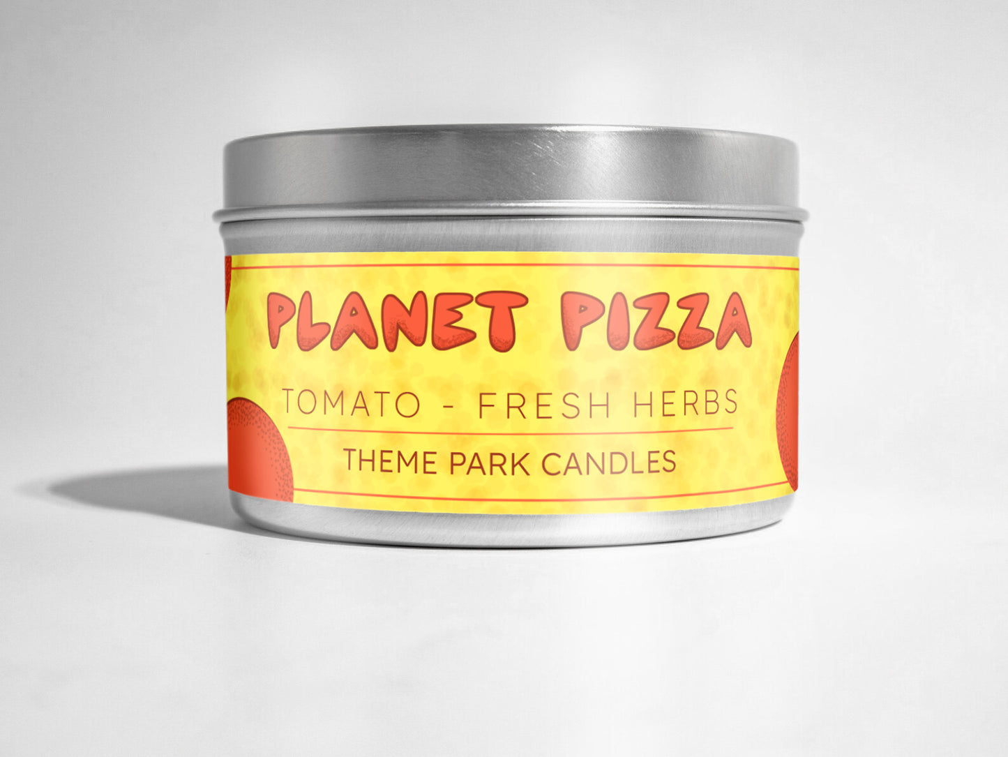 Planet Pizza Candle