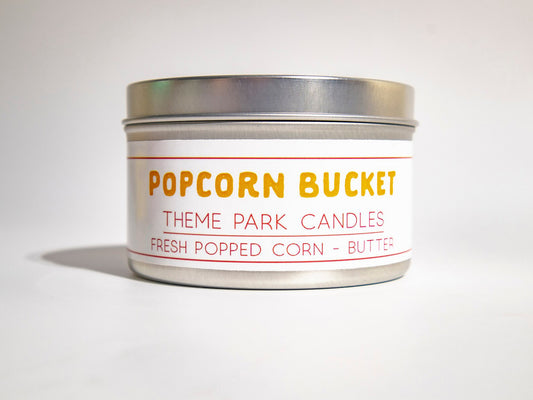 Popcorn Bucket Candle